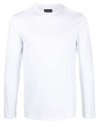 T-shirt manica lunga bianca di Emporio Armani