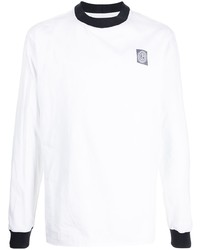T-shirt manica lunga bianca di Giorgio Armani