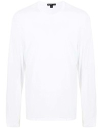 T-shirt manica lunga bianca di James Perse