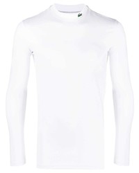 T-shirt manica lunga bianca di Lacoste