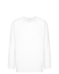 T-shirt manica lunga bianca di Lemaire