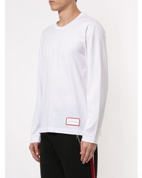 T-shirt manica lunga bianca di CK Calvin Klein