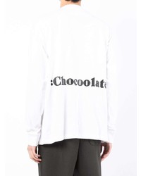 T-shirt manica lunga bianca di Chocoolate