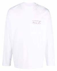 T-shirt manica lunga bianca di Martine Rose