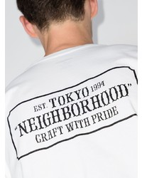 T-shirt manica lunga bianca di Neighborhood