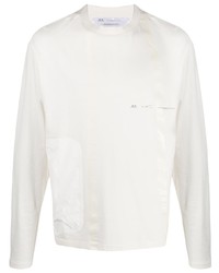 T-shirt manica lunga bianca di Oakley By Samuel Ross
