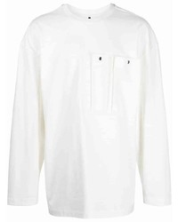 T-shirt manica lunga bianca di Oamc