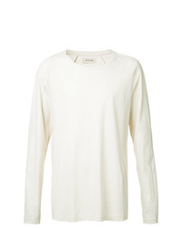 T-shirt manica lunga bianca di Oyster Holdings