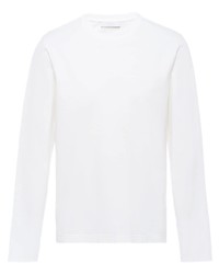T-shirt manica lunga bianca di Prada