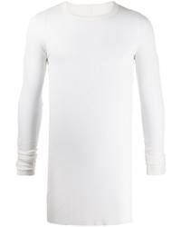 T-shirt manica lunga bianca di Rick Owens