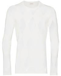 T-shirt manica lunga bianca di Stefan Cooke