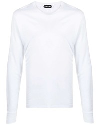 T-shirt manica lunga bianca di Tom Ford