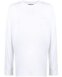 T-shirt manica lunga bianca di Tom Wood
