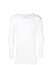 T-shirt manica lunga bianca di Unravel Project