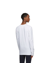 T-shirt manica lunga bianca di Versace Underwear