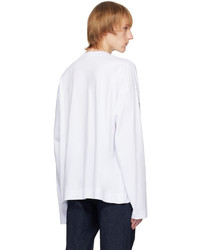 T-shirt manica lunga bianca di Dries Van Noten