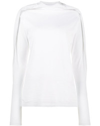 T-shirt manica lunga bianca di Y/Project
