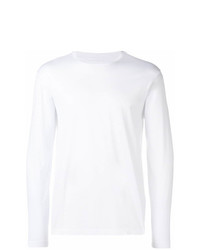 T-shirt manica lunga bianca di Z Zegna