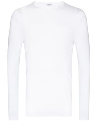 T-shirt manica lunga bianca di Zimmerli
