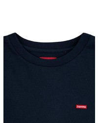 T-shirt manica lunga blu scuro di Supreme