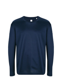 T-shirt manica lunga blu scuro di E. Tautz