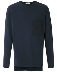 T-shirt manica lunga blu scuro di Egrey