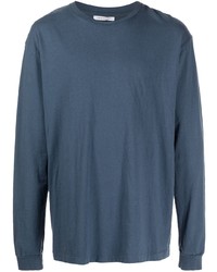 T-shirt manica lunga blu scuro di John Elliott