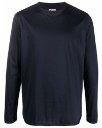 T-shirt manica lunga blu scuro di Kiton