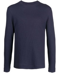 T-shirt manica lunga blu scuro di Orlebar Brown