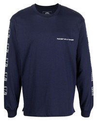 T-shirt manica lunga blu scuro di PACCBET