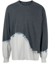 T-shirt manica lunga effetto tie-dye grigio scuro di This Is Never That
