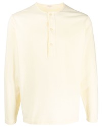 T-shirt manica lunga gialla di FURSAC