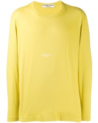 T-shirt manica lunga gialla di Katharine Hamnett London