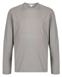 T-shirt manica lunga grigia di James Perse