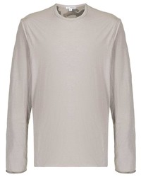 T-shirt manica lunga grigia di James Perse