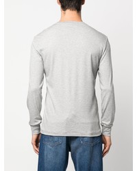 T-shirt manica lunga grigia di Polo Ralph Lauren