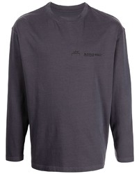 T-shirt manica lunga grigio scuro di A-Cold-Wall*