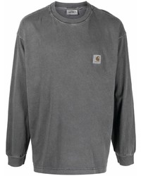 T-shirt manica lunga grigio scuro di Carhartt WIP