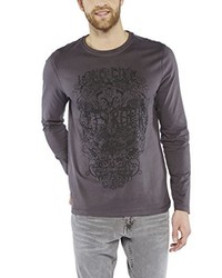 T-shirt manica lunga grigio scuro di Colorado Denim
