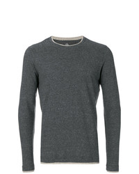 T-shirt manica lunga grigio scuro di Eleventy
