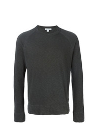 T-shirt manica lunga grigio scuro di James Perse