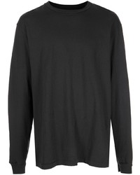 T-shirt manica lunga grigio scuro di John Elliott