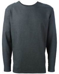 T-shirt manica lunga grigio scuro di Lemaire