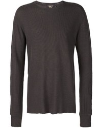 T-shirt manica lunga grigio scuro