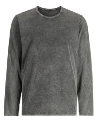 T-shirt manica lunga grigio scuro di Uma Wang