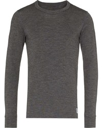 T-shirt manica lunga grigio scuro di VISVIM