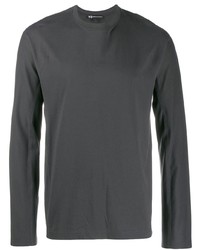 T-shirt manica lunga grigio scuro di Y-3