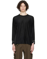 T-shirt manica lunga in rete nera di CMF Outdoor Garment