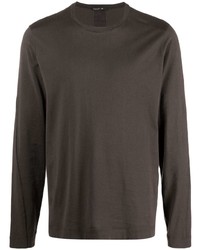 T-shirt manica lunga marrone scuro di Transit