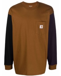 T-shirt manica lunga marrone di Carhartt WIP